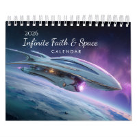 Calendrier mural de l'espace verset biblique 2026