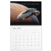 Calendrier mural de l'espace verset biblique 2026 (Jan 2027)