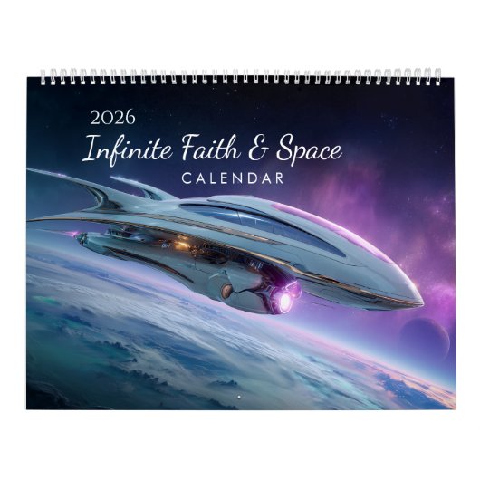 Calendrier mural de l'espace verset biblique 2026 (Protection)