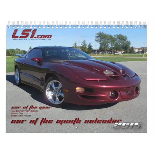 calendrier mural de LS1.com COTM (Protection)