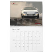 calendrier mural de LS1.com COTM (Mar 2027)