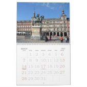 Calendrier mural de Madrid 2014 (Mar 2027)