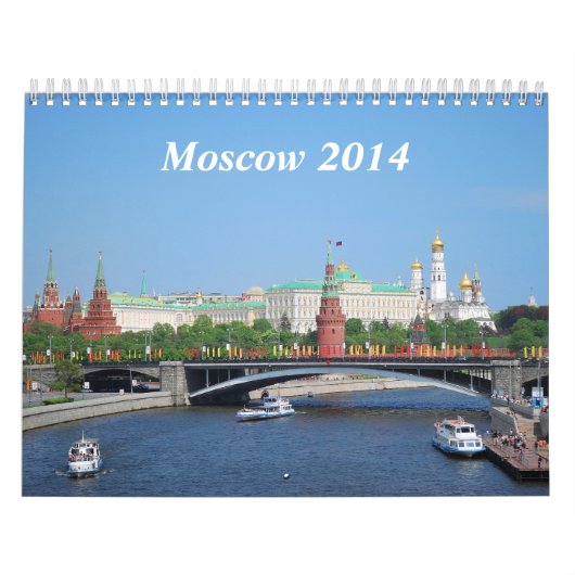 Calendrier mural de Moscou 2014 (Protection)