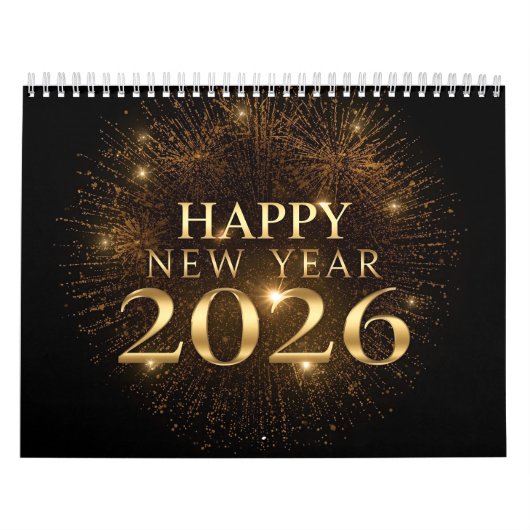 calendrier mural de nouvel an moderne 2026 (Protection)