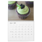 Calendrier mural de petits gâteaux (Mar 2027)
