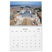 Calendrier mural de Rome 2013 (Jan 2027)