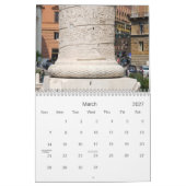 Calendrier mural de Rome 2013 (Mar 2027)