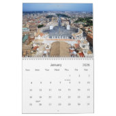 Calendrier mural de Rome 2013 (Jan 2026)