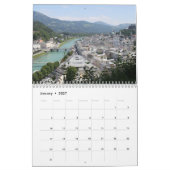 Calendrier mural de Salzbourg 2026 (Jan 2027)