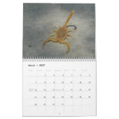 Calendrier mural de scorpions (Mar 2027)