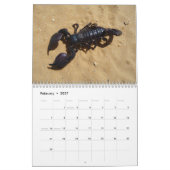 Calendrier mural de scorpions (Feb 2027)