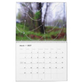 Calendrier mural de toiles d'araignée (Mar 2027)