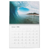 Calendrier mural de vagues de rupture (Jan 2026)
