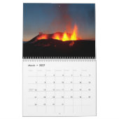 Calendrier mural de volcan de lave (Mar 2027)