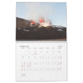 Calendrier mural de volcan de lave (Feb 2027)