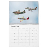 Calendrier mural de Warbirds (Jan 2026)