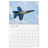 Calendrier mural de Warbirds (Mar 2027)