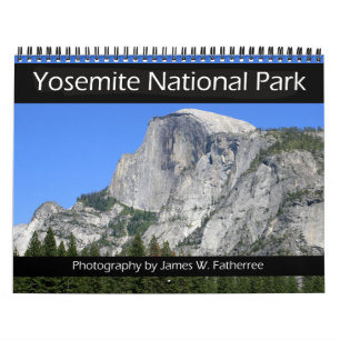 Calendrier mural de Yosemite N.P. par J. Fatherree