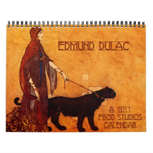Calendrier mural d'Edmun Dulac 2011