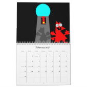 Calendrier mural d'Ellie Castellanos 2010 (Feb 2027)