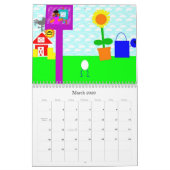 Calendrier mural d'Ellie Castellanos 2010 (Mar 2026)