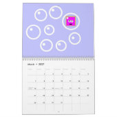 Calendrier mural d'Ellie Castellanos 2012 (Mar 2027)