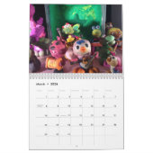 Calendrier mural d'Ellie Castellanos 2015 (Mar 2026)