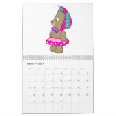 Calendrier mural d'Ellie Castellanos 2017 (Mar 2027)