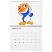 Calendrier mural d'Ellie Castellanos 2017 (Feb 2027)