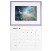 Calendrier mural des Anges 2026 (Feb 2027)