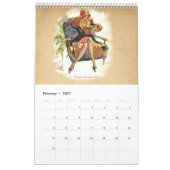calendrier mural des années 1920 2016 (Feb 2027)