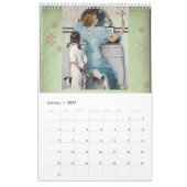 calendrier mural des années 1930 (Jan 2027)