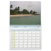 Calendrier mural des Caraïbes (Feb 2027)