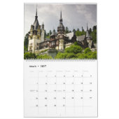 Calendrier mural des châteaux de l'Europe 2025 (Mar 2027)