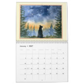 Calendrier mural des chiens de berger border colli (Jan 2027)
