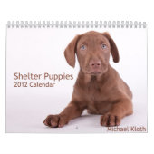 Calendrier mural des chiots 2012 d'abri (Protection)