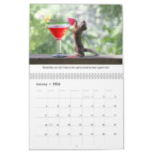 Calendrier mural des écureuils amusants (Jan 2026)