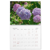 Calendrier mural des fleurs de 12 mois (Jan 2026)