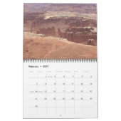 Calendrier mural des parcs nationaux par J.W. Fath (Feb 2027)