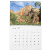 Calendrier mural des parcs nationaux par J.W. Fath (Jan 2027)
