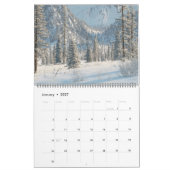 Calendrier mural des paysages de blasphème numériq (Jan 2027)