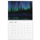 Calendrier mural des paysages de blasphème numériq (Feb 2026)