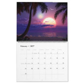 Calendrier mural des plages de blasphème numérique (Feb 2027)