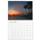 Calendrier mural des plages de blasphème numérique (Jan 2027)