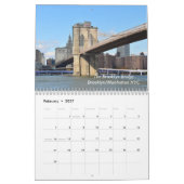 Calendrier mural des ponts les plus Extraordinaire (Feb 2027)