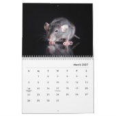 Calendrier mural des rats de familier (Mar 2027)