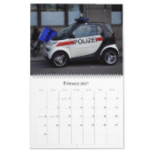 Calendrier mural des voitures intelligentes 2025 (Feb 2027)