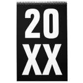 Calendrier Mural Design graphique moderne 2020 ~ Leslie Peppers (Protection)