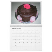 Calendrier Mural Desserts exquis (Feb 2027)
