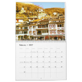 Calendrier Mural Différents endroits dans Balcans. (Feb 2027)